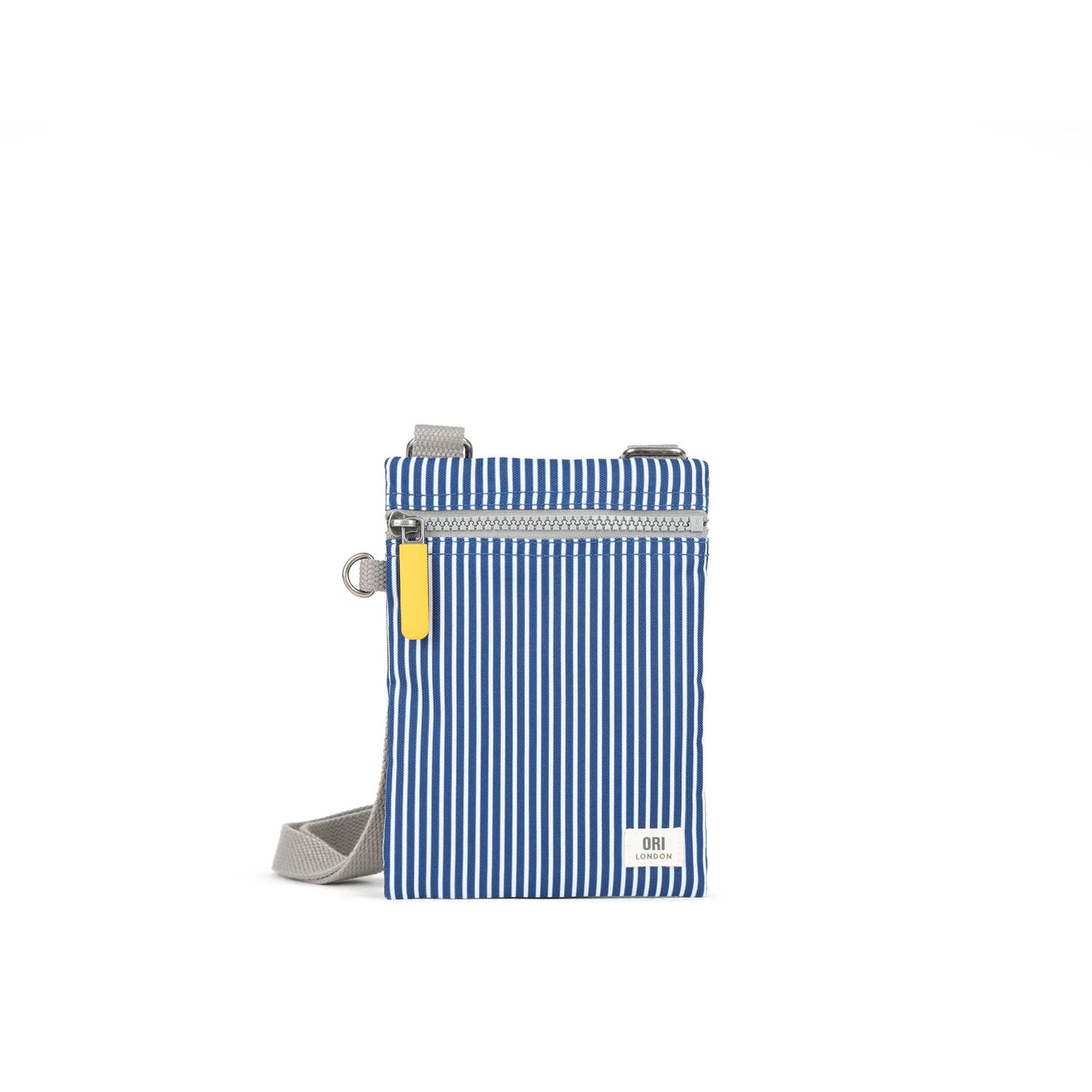 Chelsea Hickory Stripe Recycled Canvas Crossbody Bag