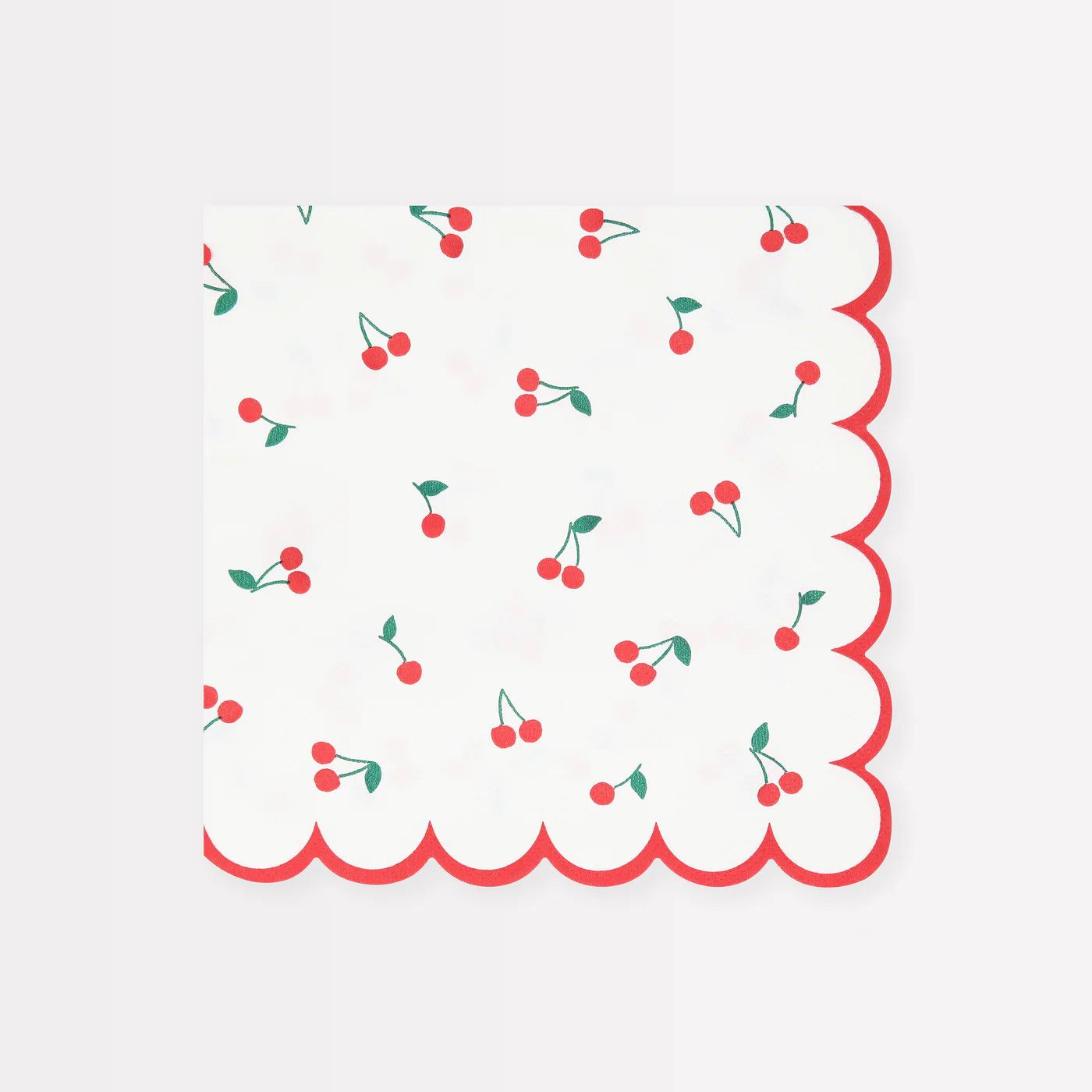 Napkins Cherry Pattern Large