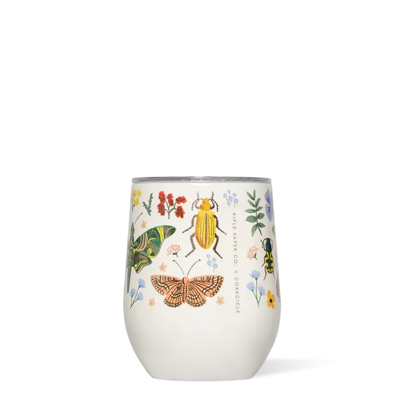 Stemless 12oz Rifle Paper Co. Curio Cream