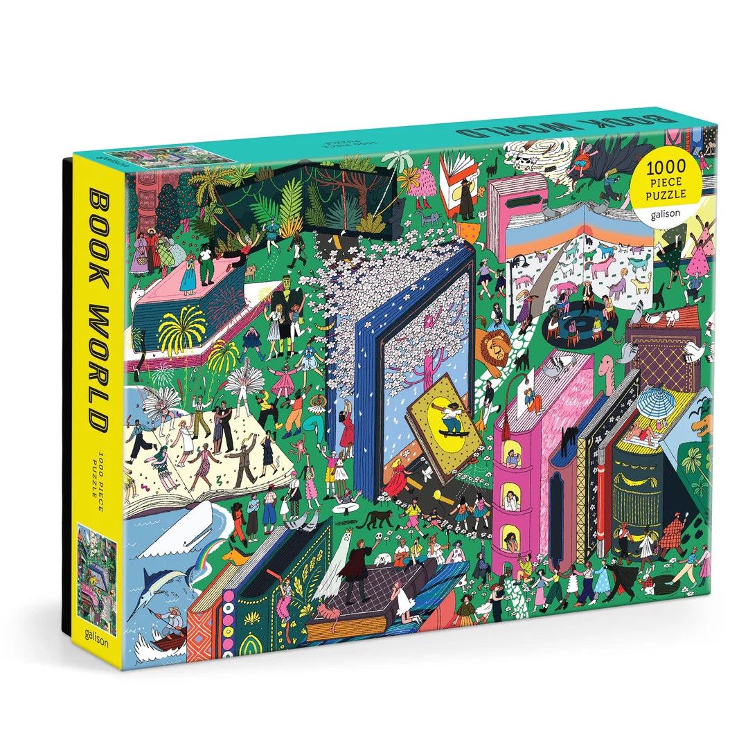 1000 Piece Puzzle Book World