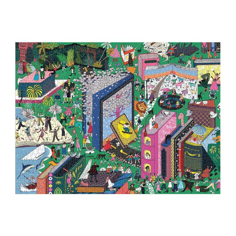 1000 Piece Puzzle Book World