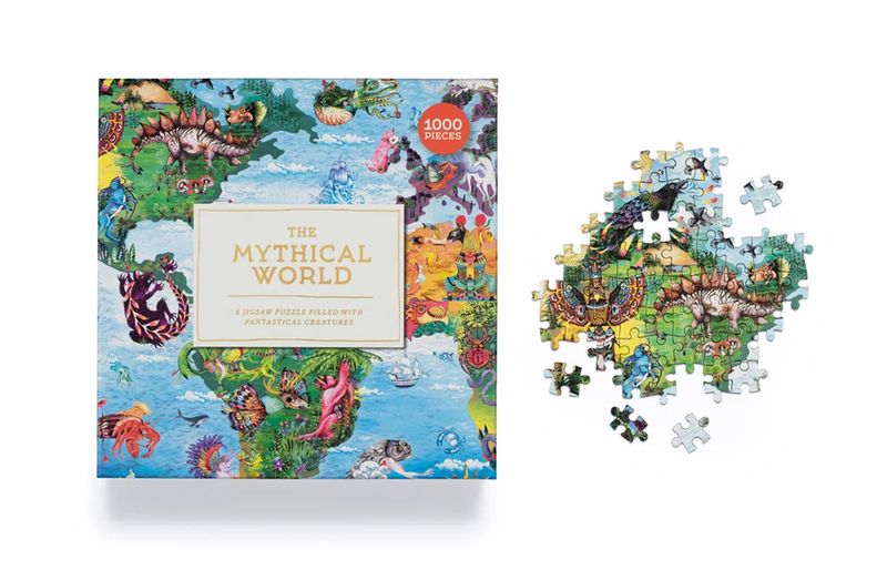 1000 Piece Puzzle Mythical World