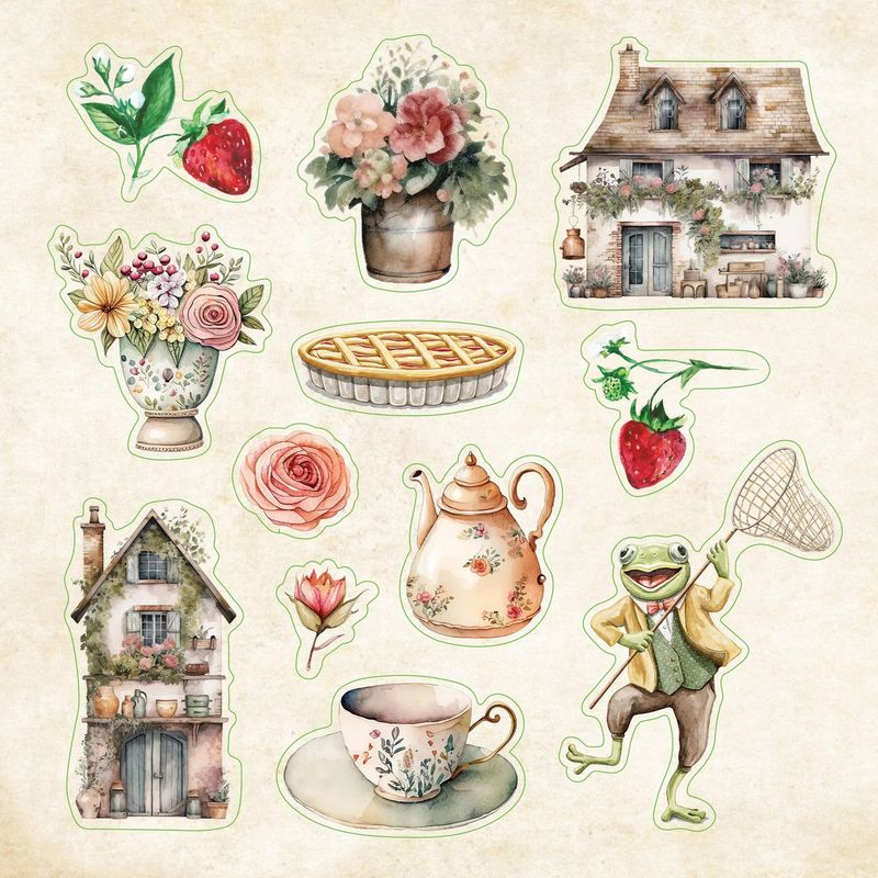 Sticker Book Cottagecore