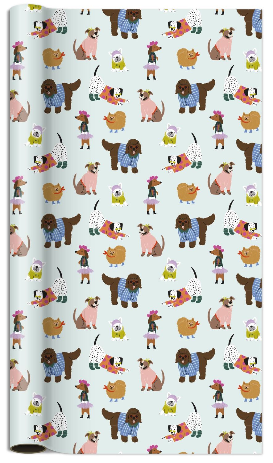 Gift Roll Wrap Hipper Dog
