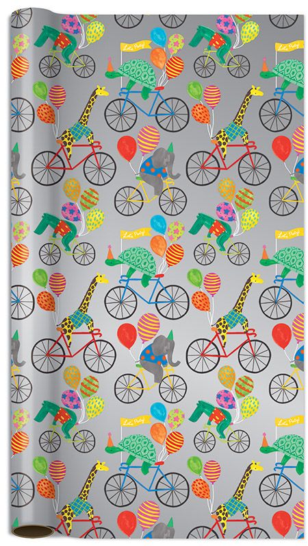 Gift Roll Wrap Pedal Party