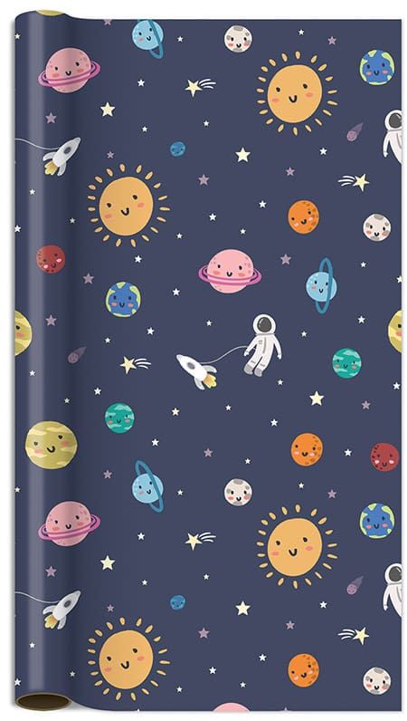 Gift Roll Wrap Outer Space