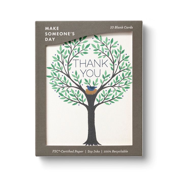 Boxed Cards Nested Tree