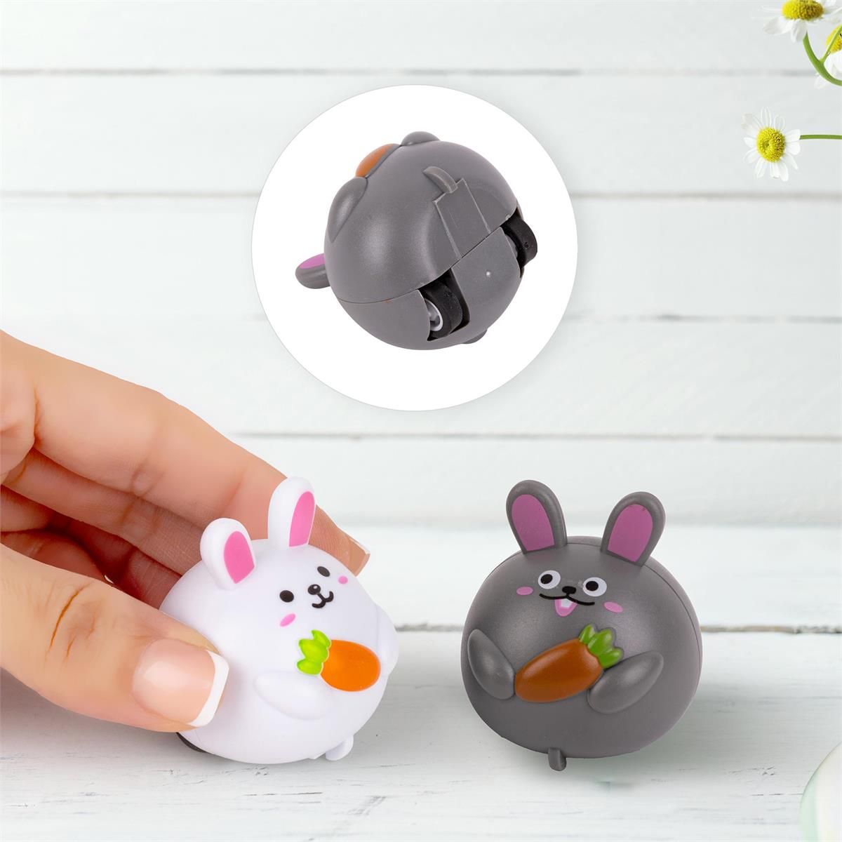 Easter Bunny Pull Back Car 4Pk