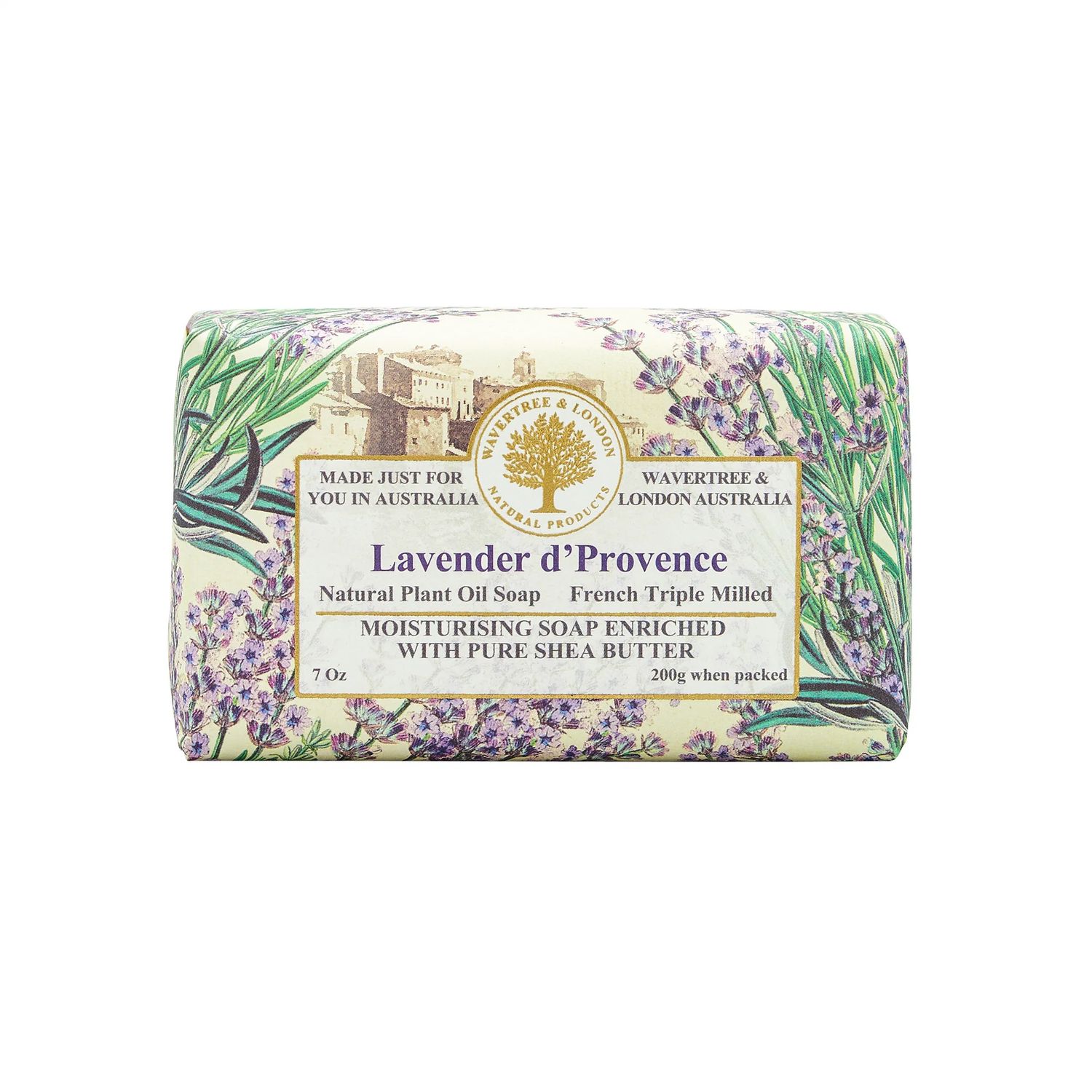 Lavender d&#39;Provence Soap Bar 200g