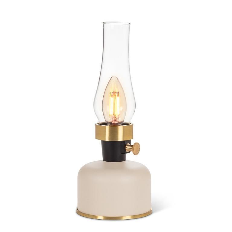 Lamplite LED Lantern w/ Chimney Ivory