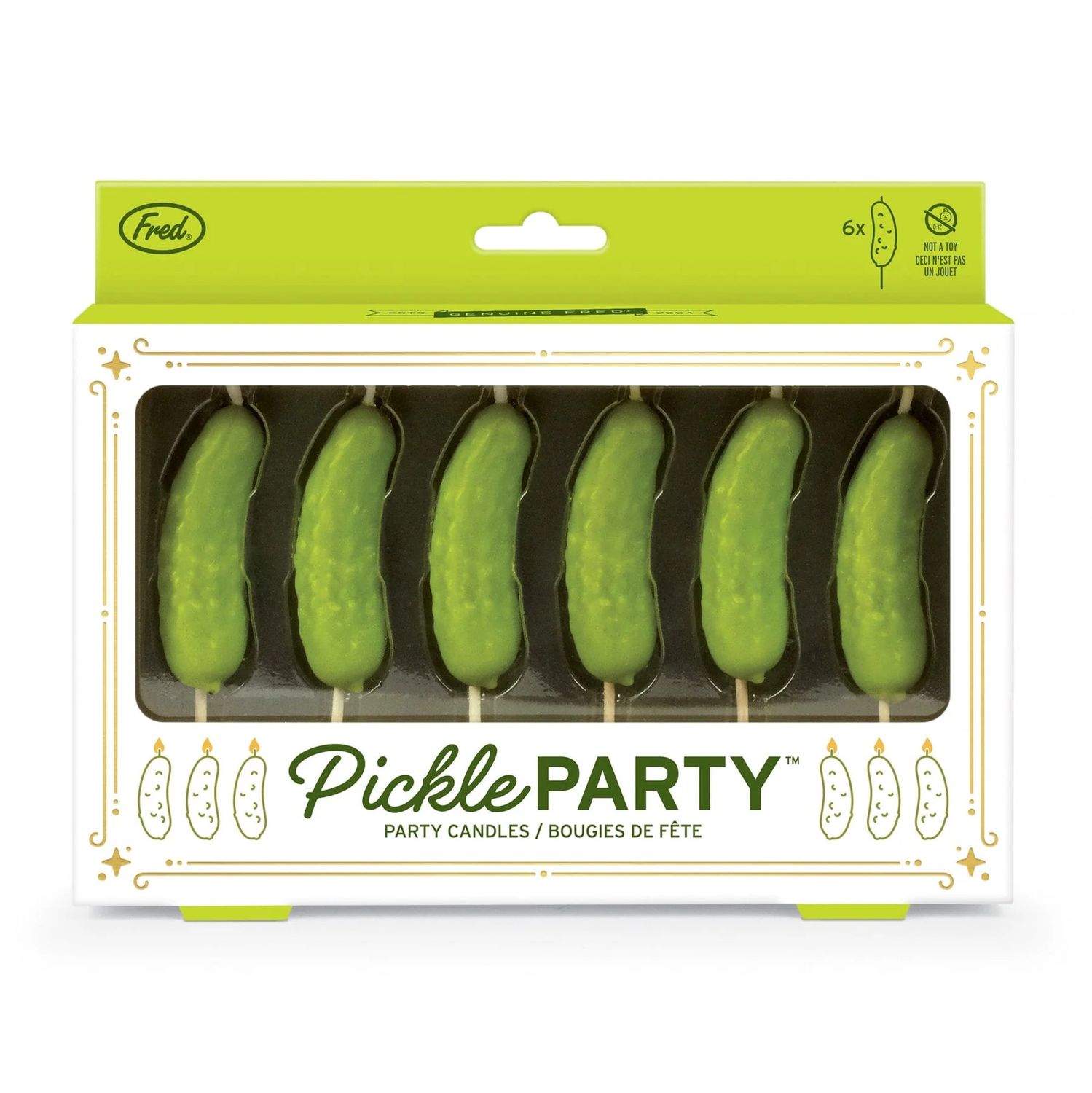 Pickle Party Birthday Candles