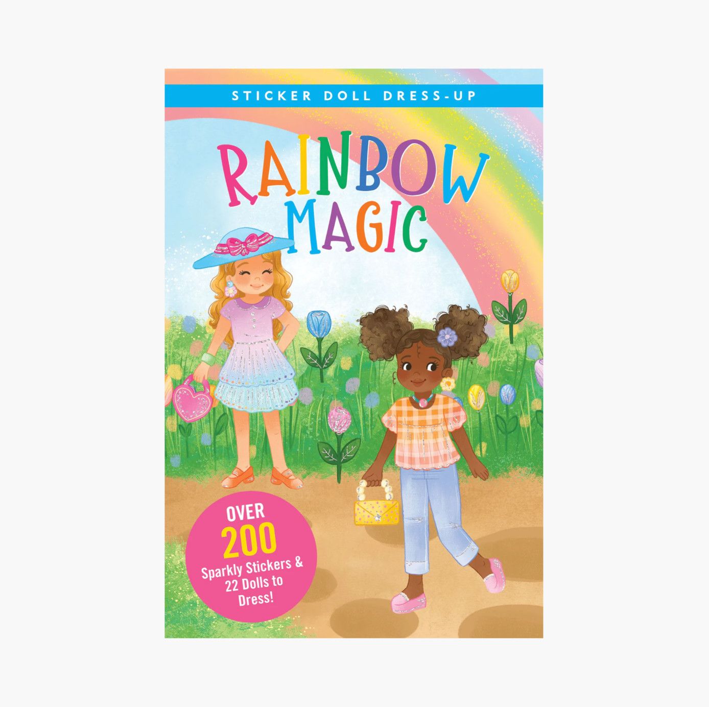Sticker Doll Dress-Up Rainbow Magic
