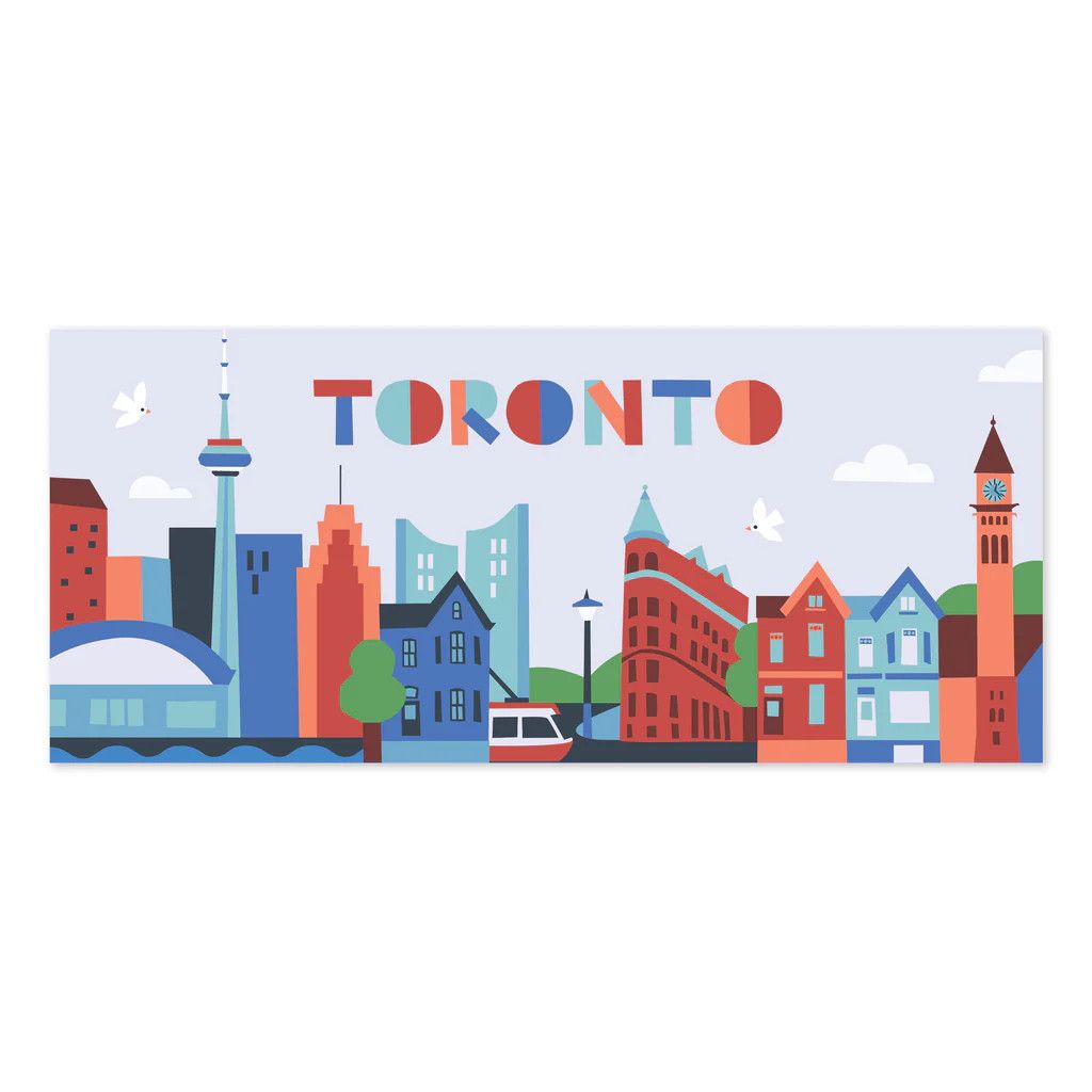 Postcard Toronto Panorama