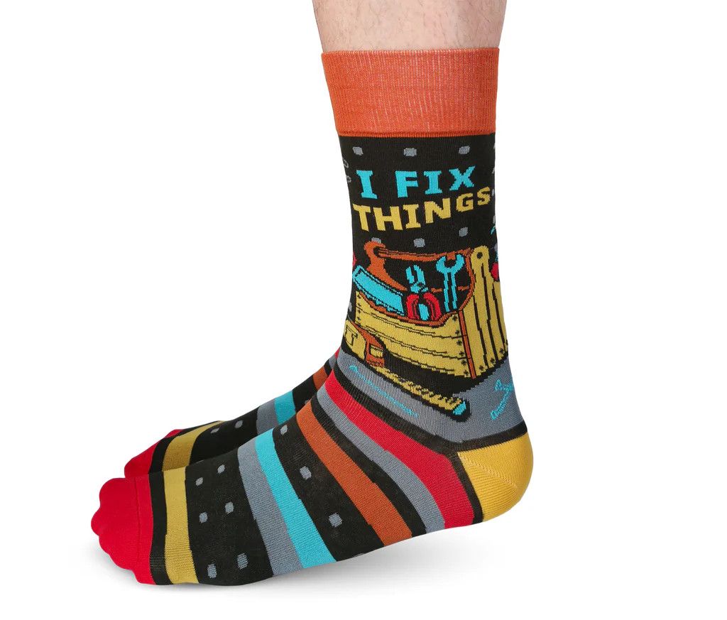 Men&#39;s Socks I Fix Things