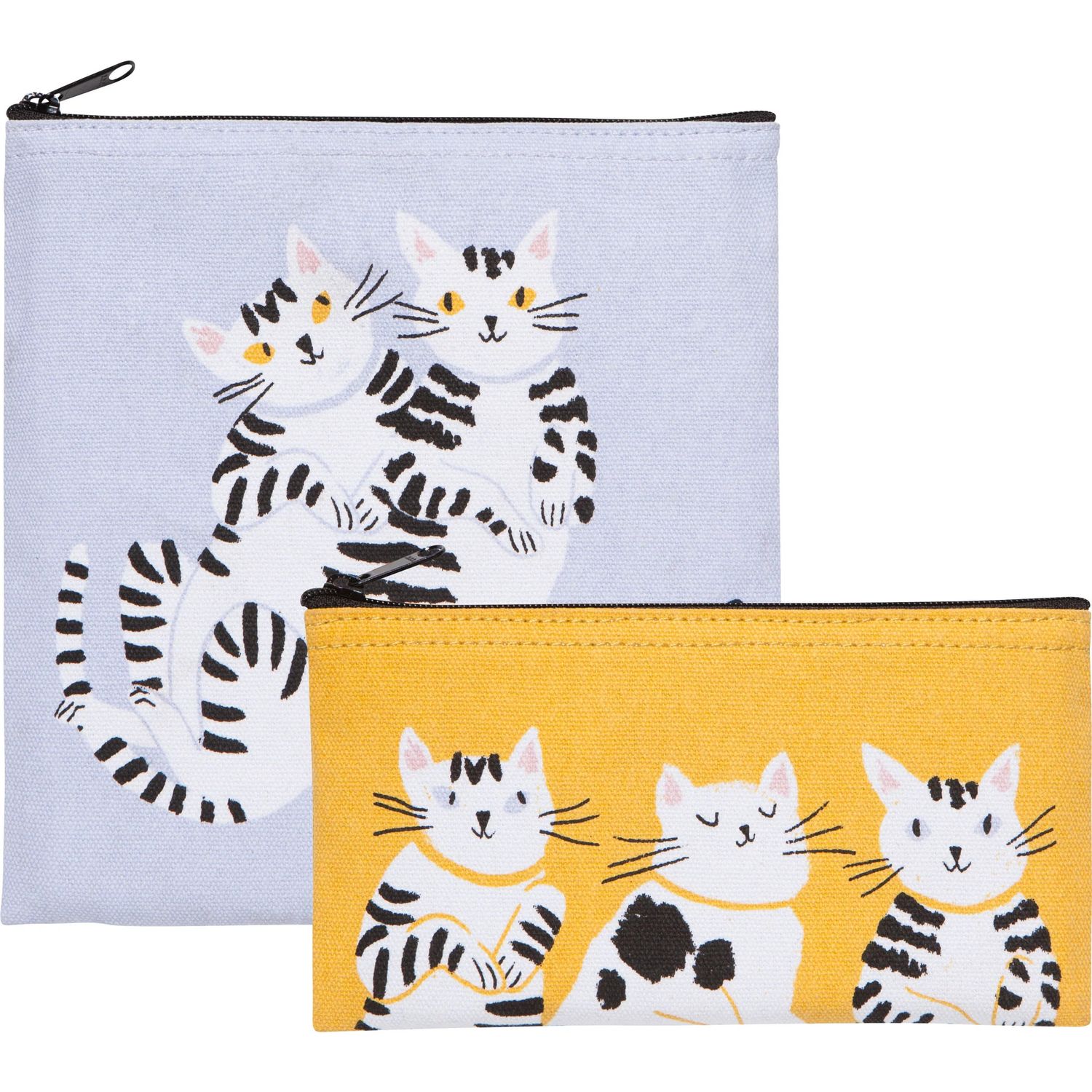 Snack Bag Set of 2 Meow &amp; Furever
