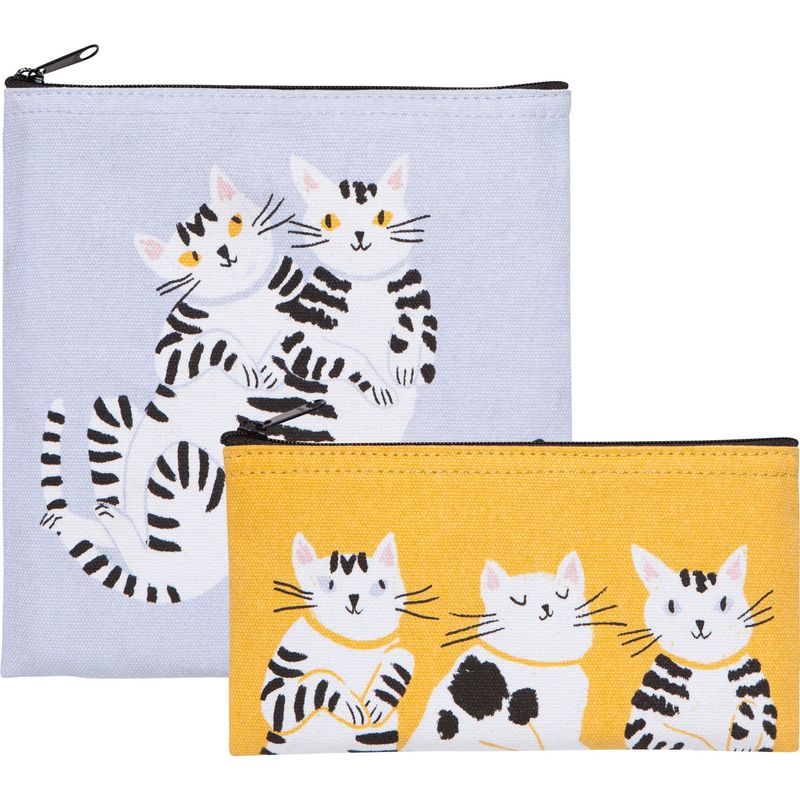 Snack Bag Set of 2 Meow &amp; Furever