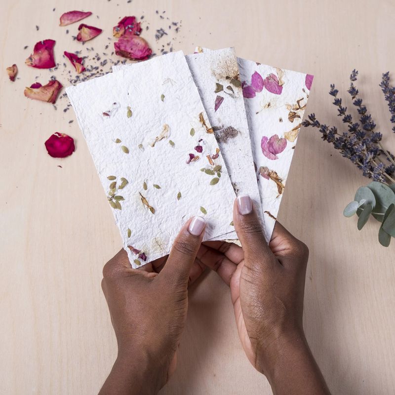 Make Your Own Flower Paper Kit