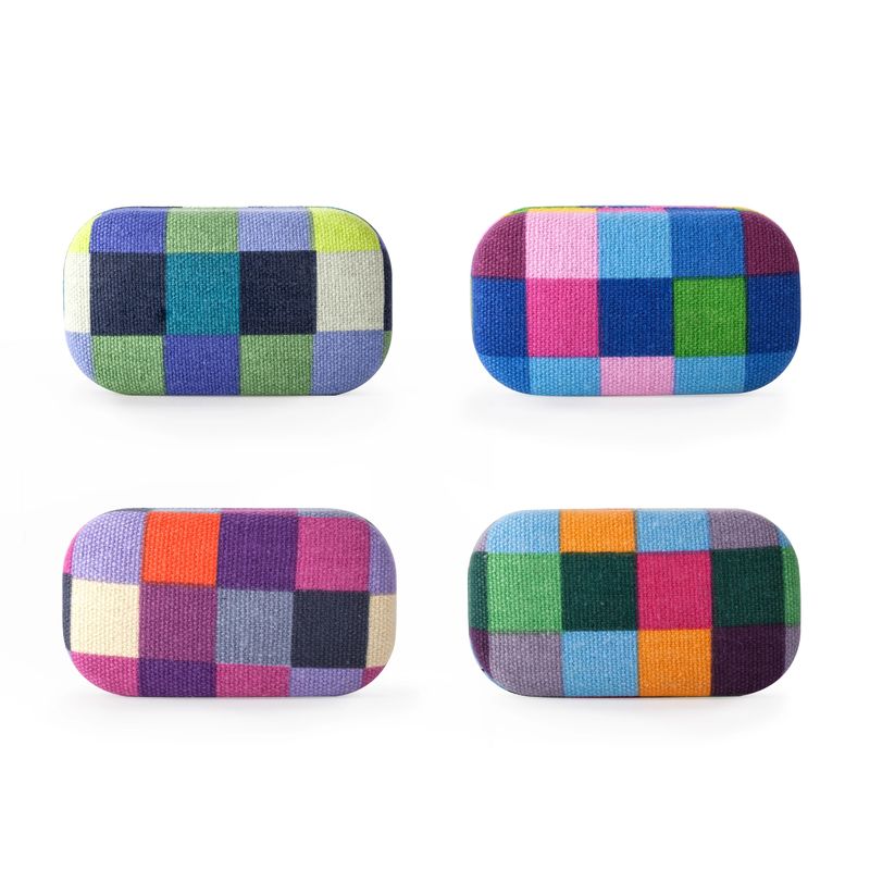 Mini Plaid Travel Case Assorted