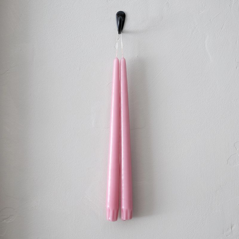 Taper Candles Pair Blush 12&quot;