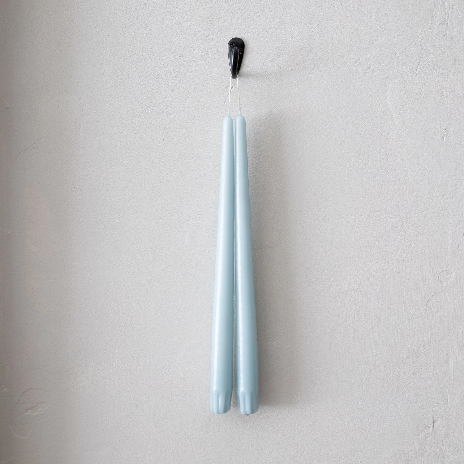 Taper Candles Pair Light Blue 12&quot;