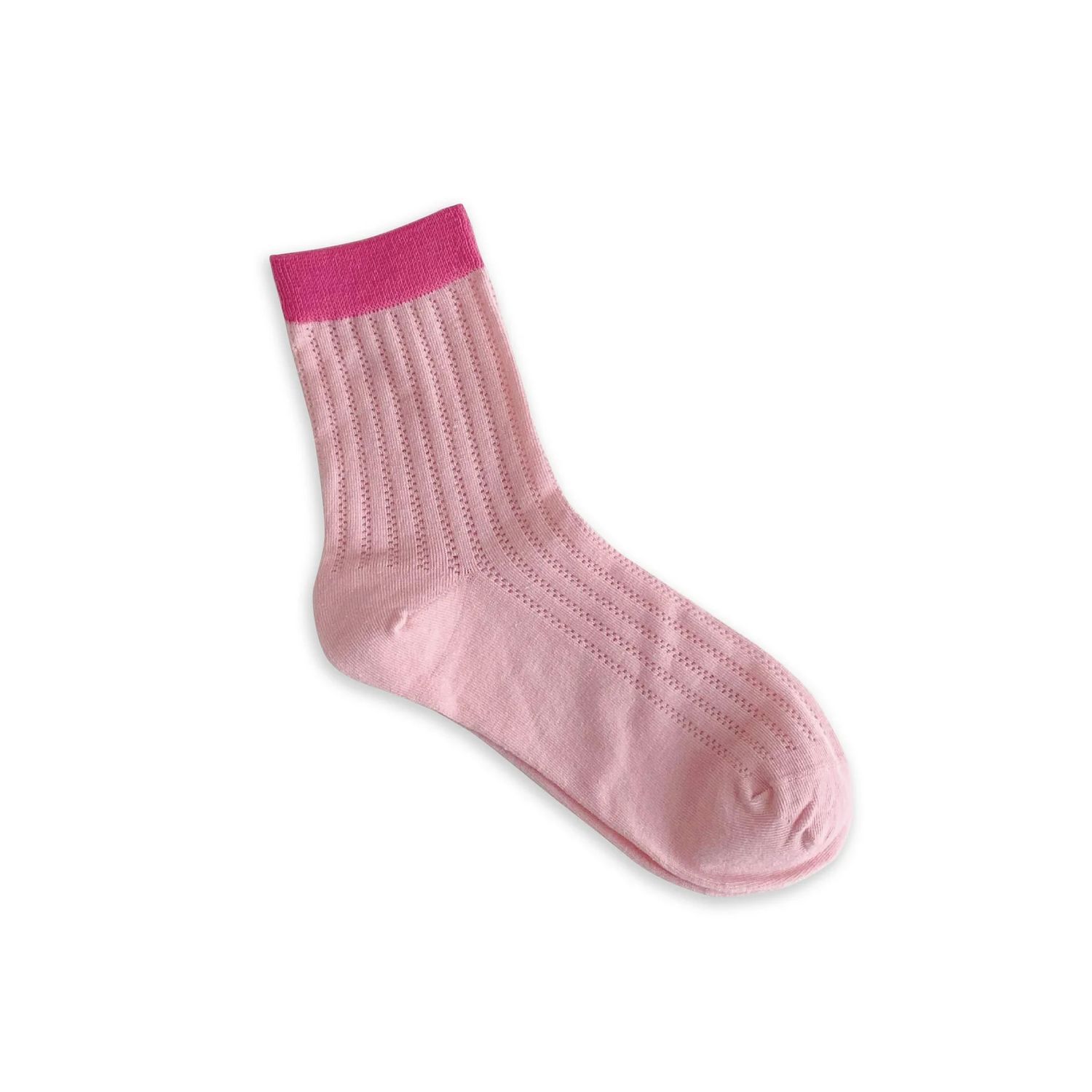 Sunday Socks Bubblegum Solid