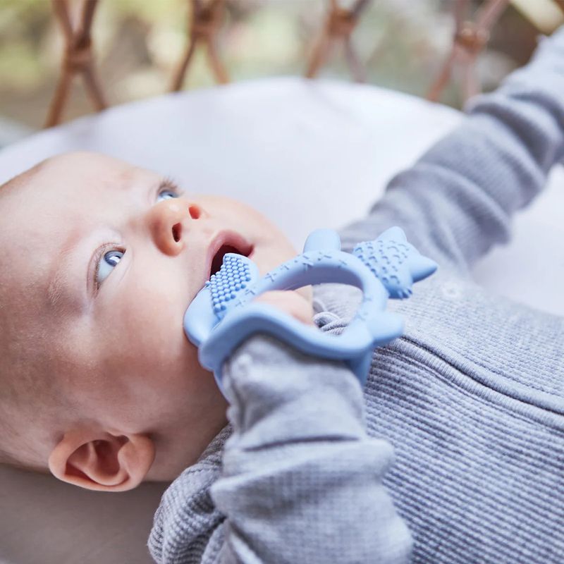 Wrist Teether Lullaby Blue