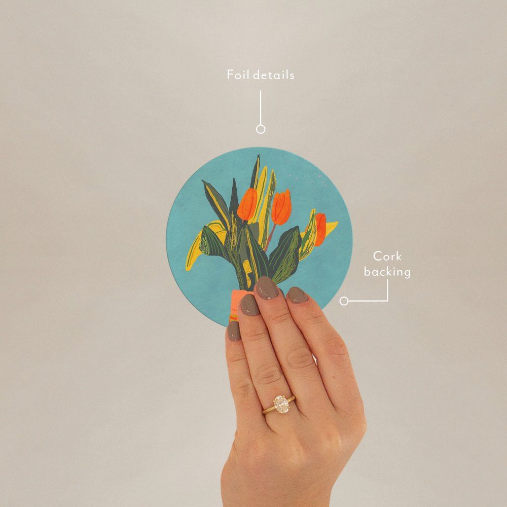 Tulips Coaster