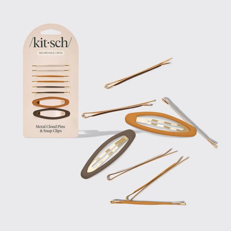 Metal Cloud Pins &amp; Snap Clips 8pc Set Sedona