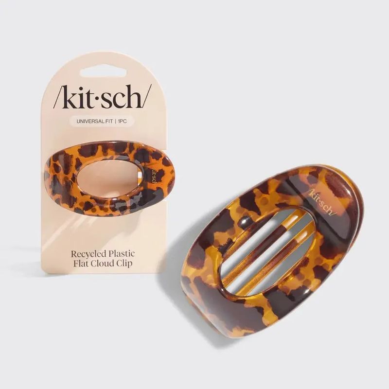 Recycled Plastic Medium Flat Cloud Clip Tortoise
