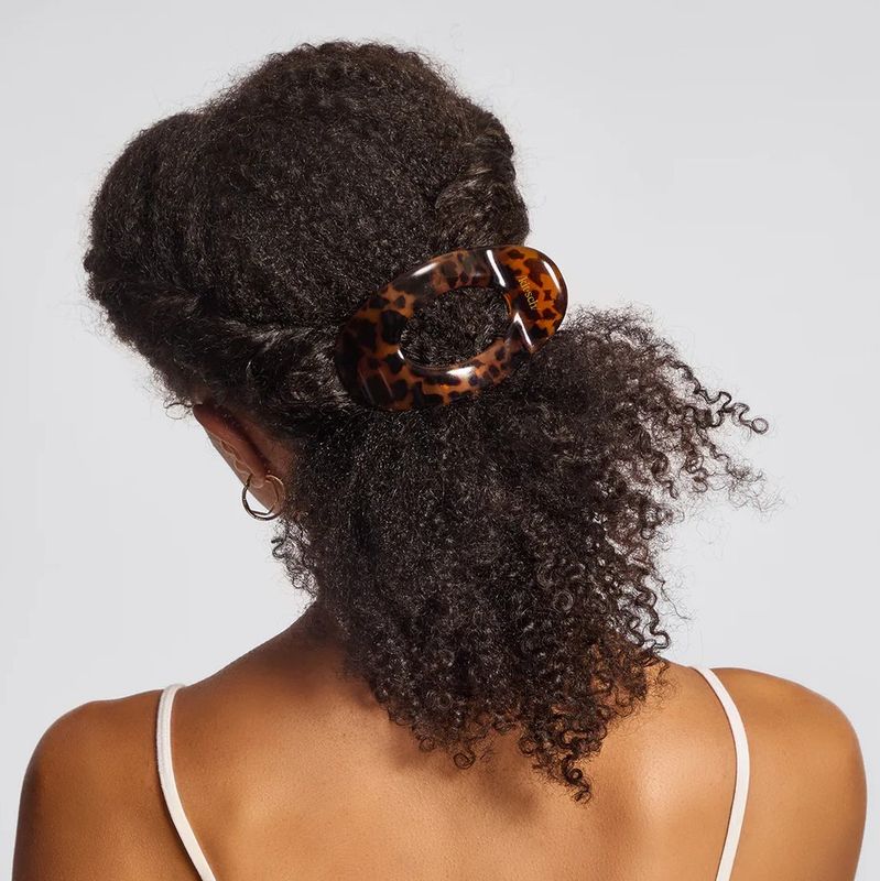 Recycled Plastic Medium Flat Cloud Clip Tortoise