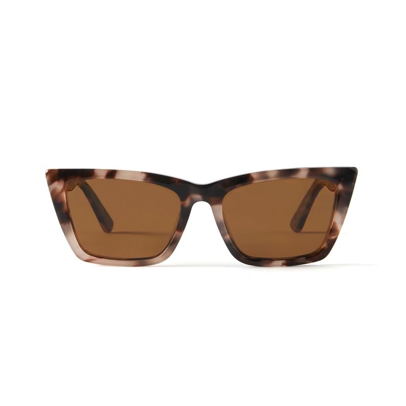 Zoe Pink Tortoise/Brown