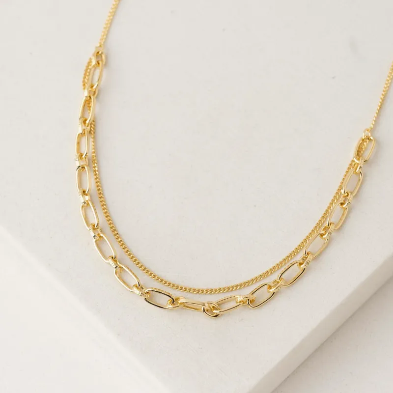 Aya Necklace Gold