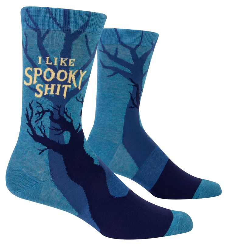 Men&#39;s Crew Socks Spooky Shit