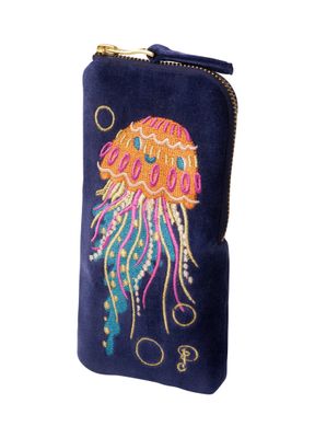 Velvet Sunglasses Pouch Jolly Jelly Navy