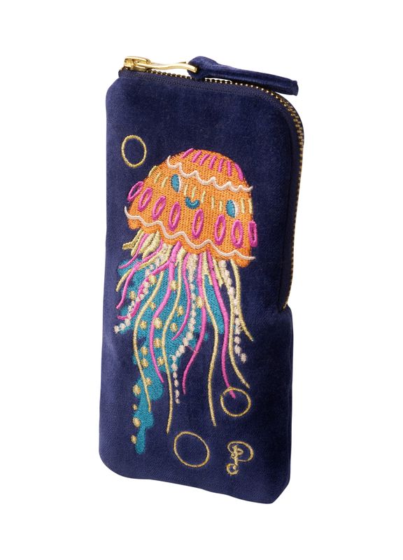 Velvet Sunglasses Pouch Jolly Jelly Navy