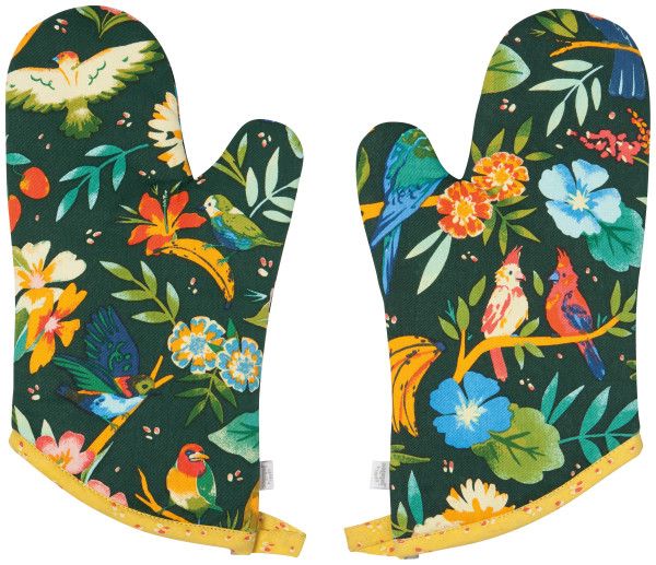 Oven Mitt Set of 2 Tropical Trove