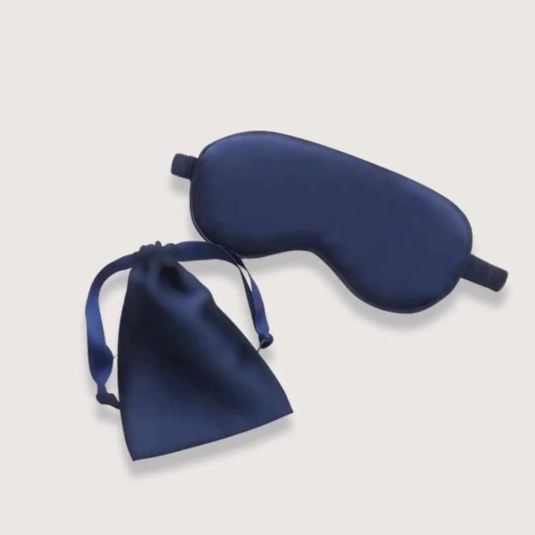 Silk Sleep Mask *Royal Navy 100% Organic