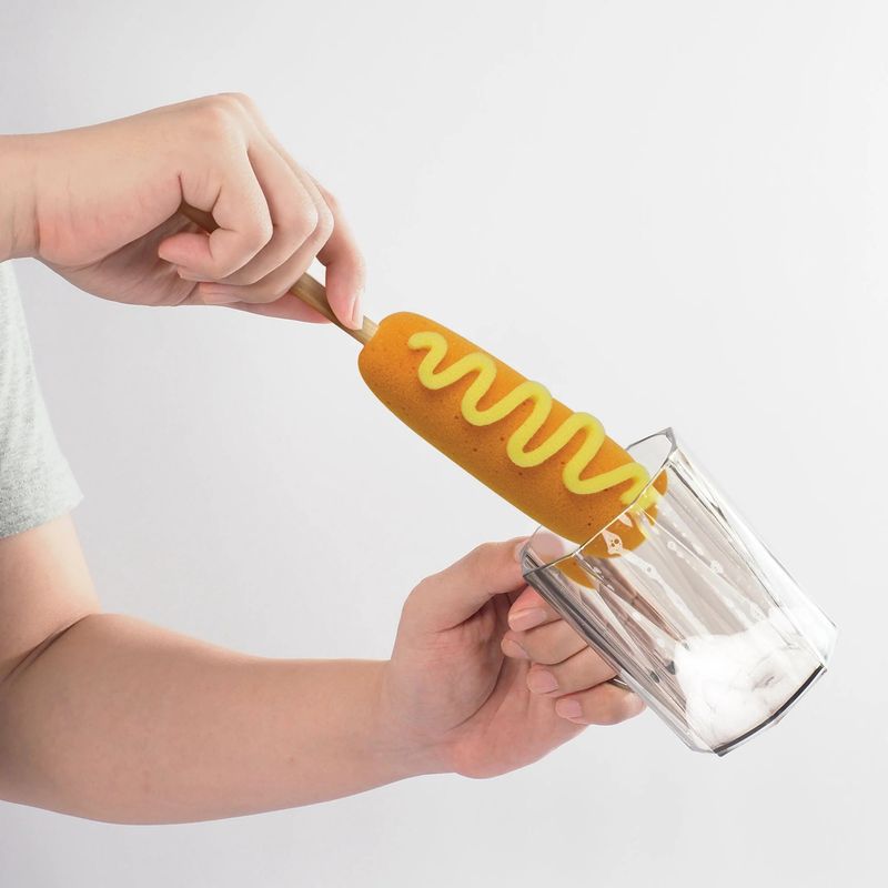 Sponge Long Handle Bottle Bites