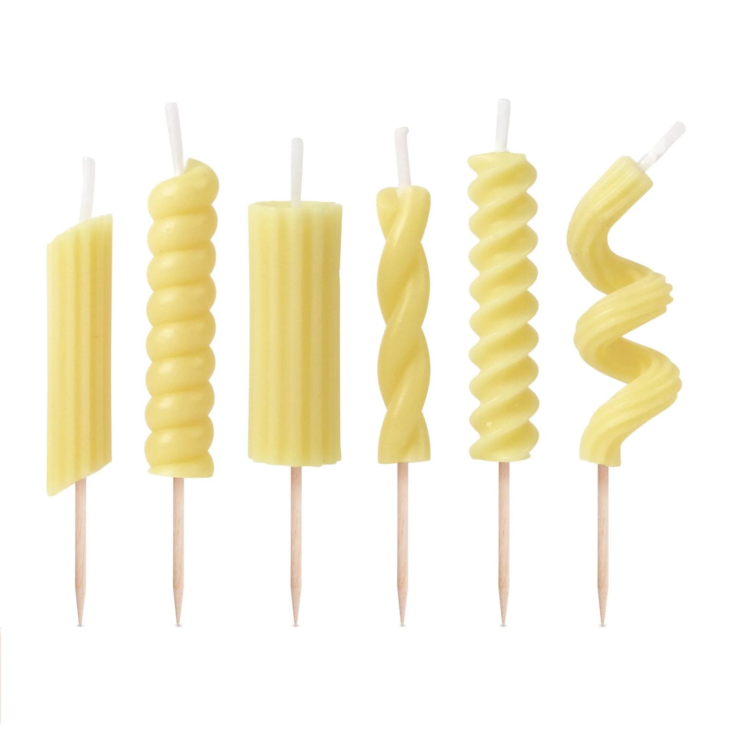 Pasta Party Birthday Candles