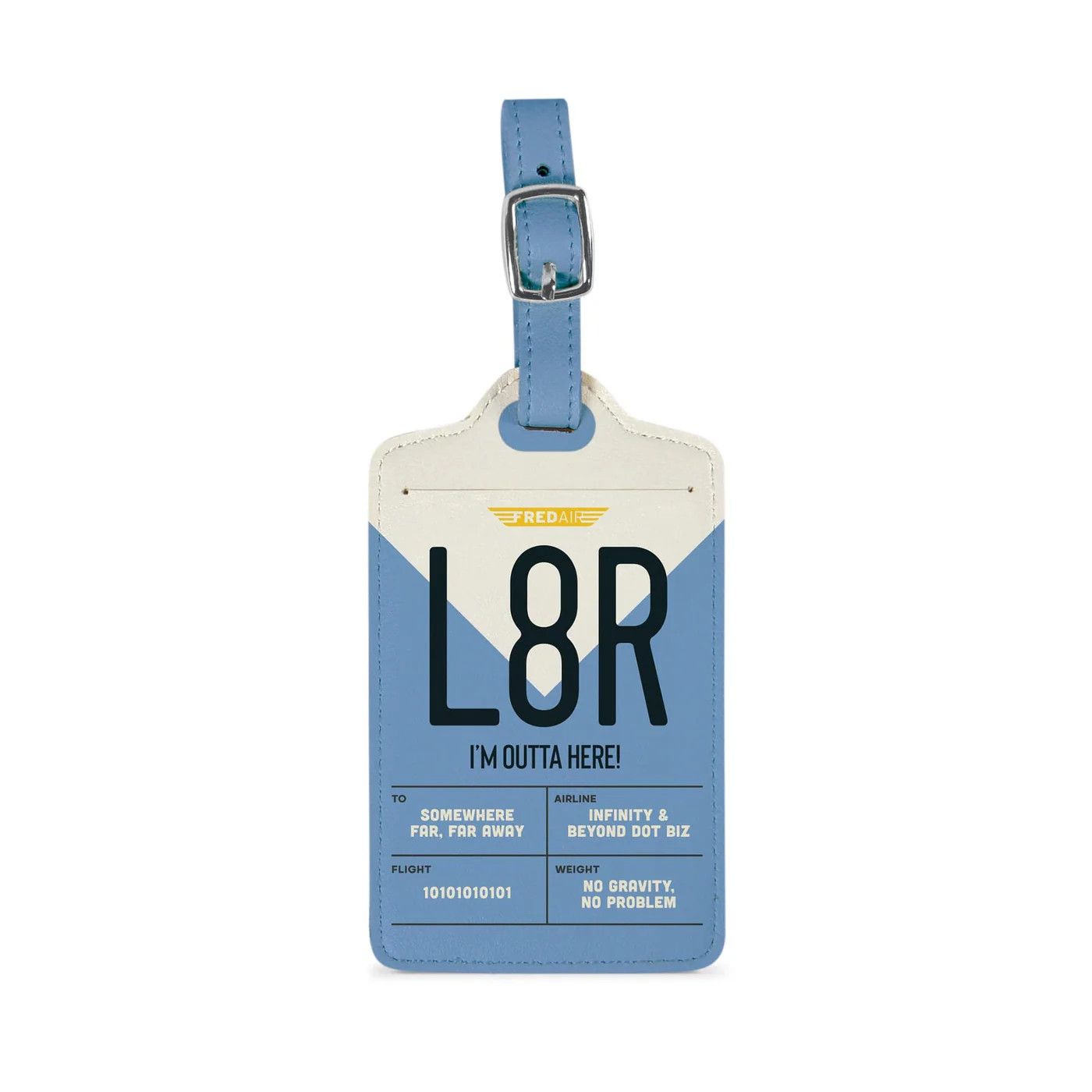 Luggage Tag; L8R