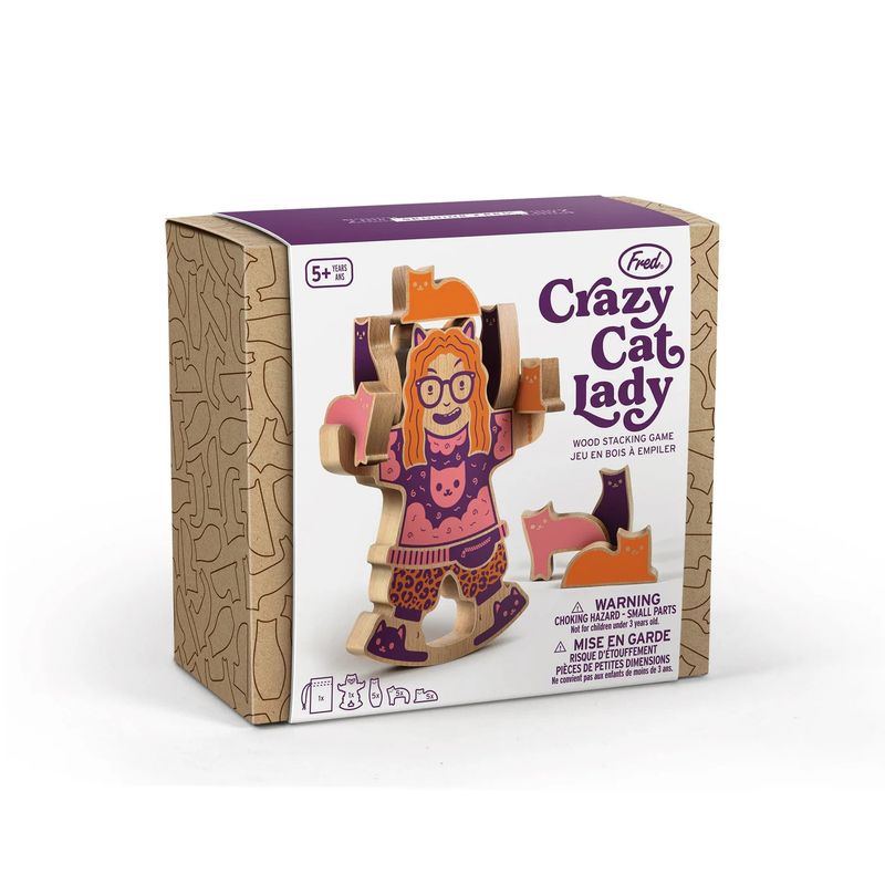 Crazy Cat Lady Stacking Game