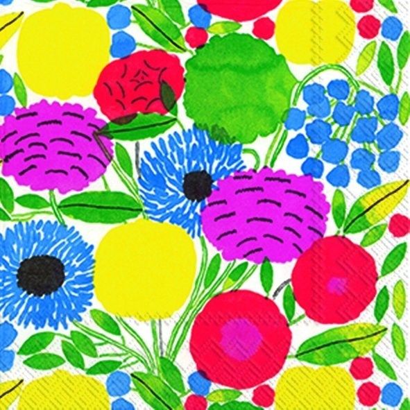 Paper Lunch Napkin Sitruunapuu Pink