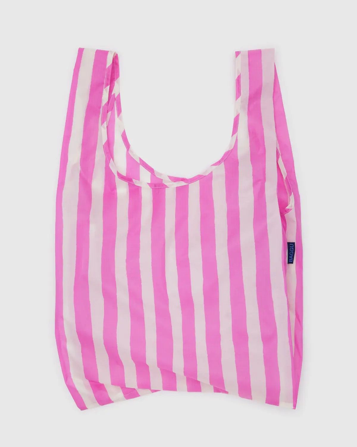 Standard Baggu Pink Painted Stripe