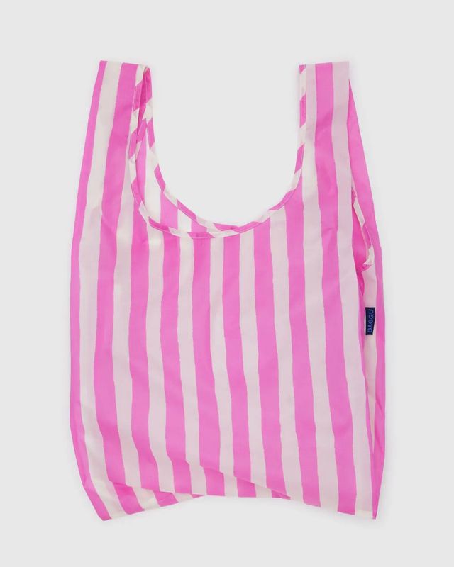 Standard Baggu Pink Painted Stripe