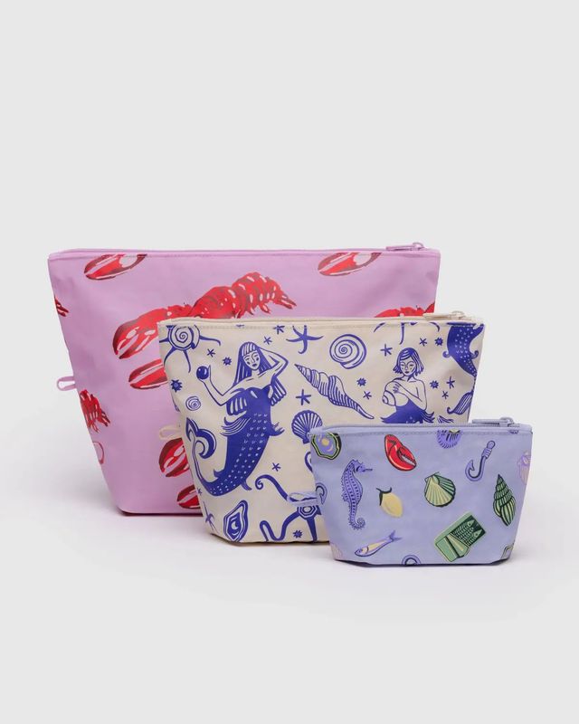 Go Pouch Set Sea Creatures