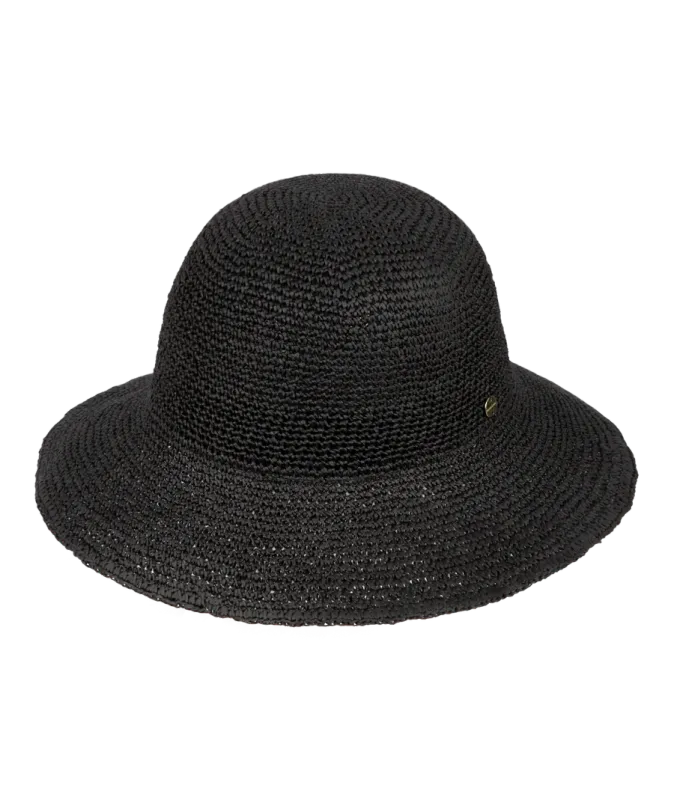 Mid Brim Hat Broome Black