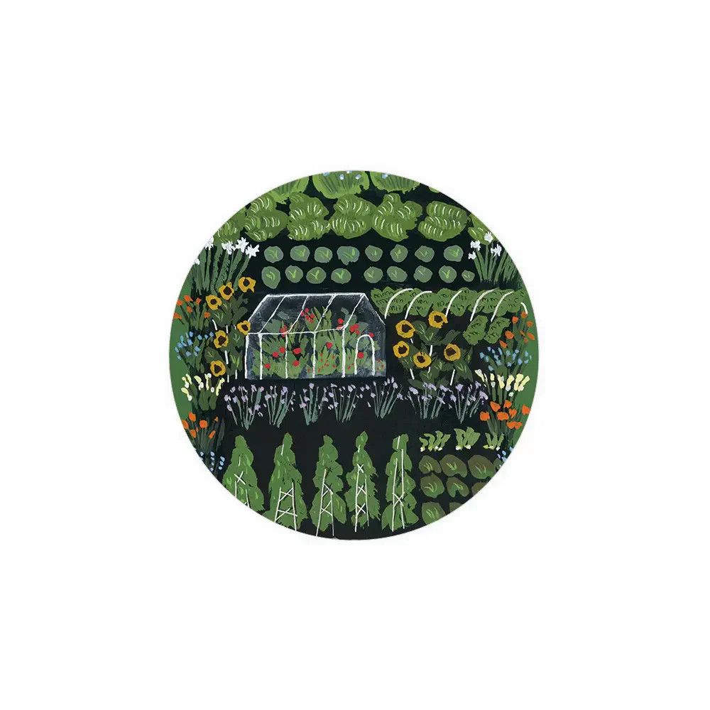 Garden Greenhouse Coaster