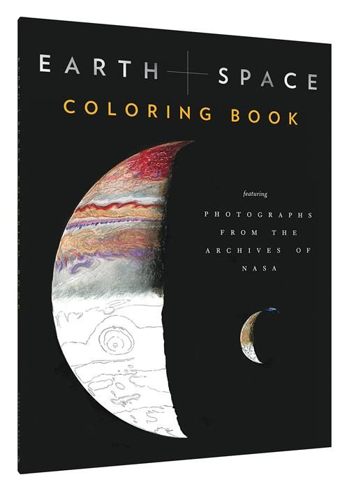 Earth &amp; Space Colouring Book