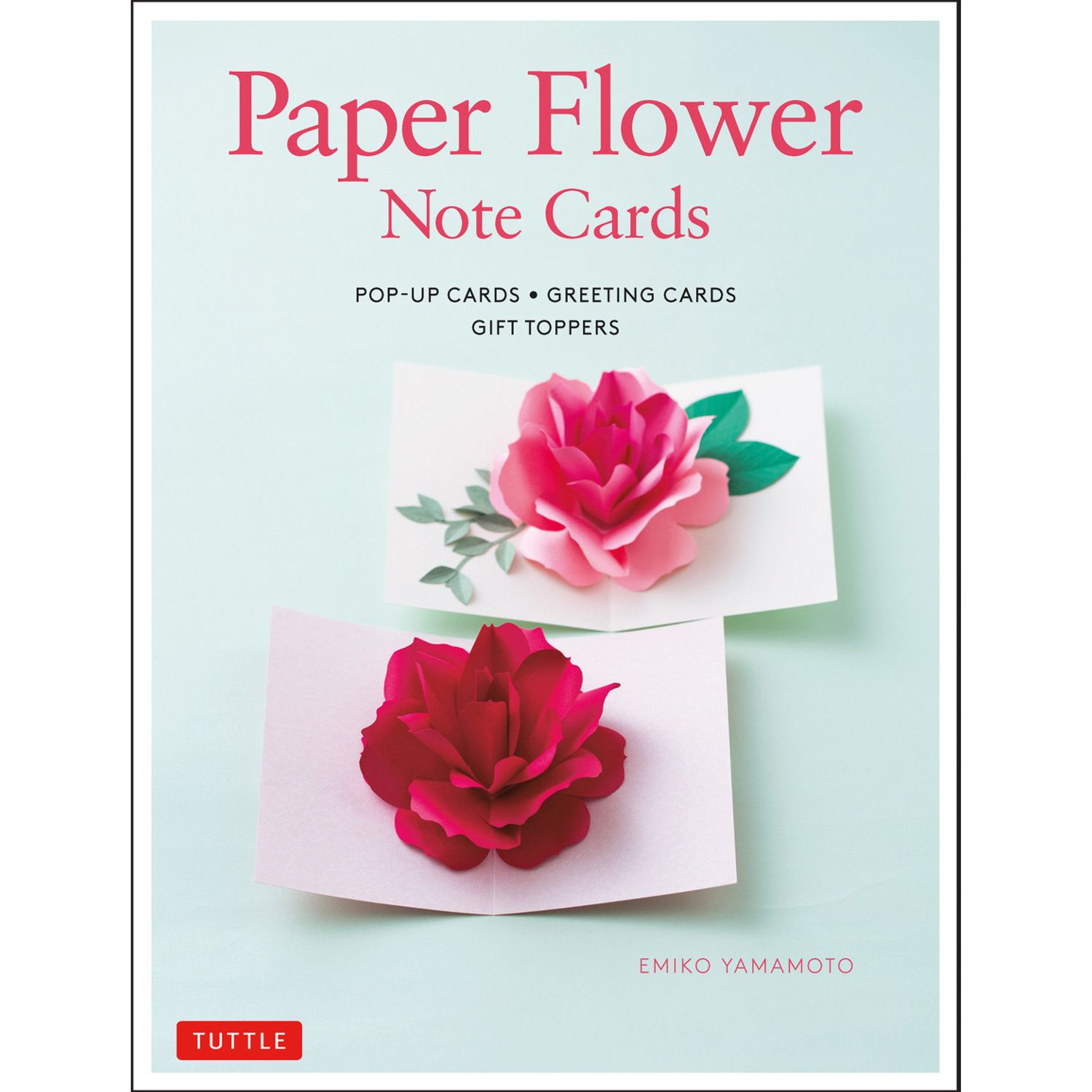 How To Make Paper Flower Note Cards Book