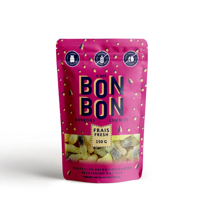 Sour Pop Bottles Gummies 150g